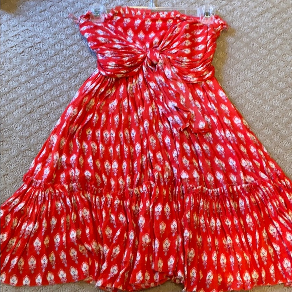 Strapless Free People Dress